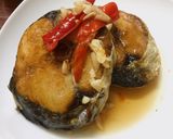 Hình bước làm 4 của món Cá thu chiên mắm tỏi