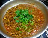 A picture of step 4 of Moong Subzi with Goda Masala.