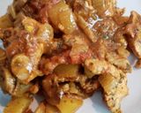 Foto del paso 4 de la receta Salteado de pechuga con patatas y champiñones