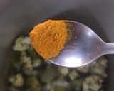 A picture of step 6 of Masala bhat.