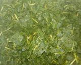 A picture of step 3 of Bitterleaf soup.