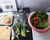 Foto del paso 2 de la receta: Zapallo cabutia relleno vegetariano 🎃🥦