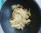รูปขั้นตอนการทำที่ 4 ของ หน่อไม้ผัดไข่