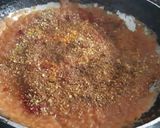 A picture of step 5 of Achari Paneer Muter.