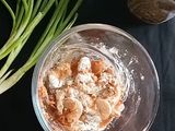 মঙ্গোলিয়ান প্রন (Mongolian prawn recipe in Bengali)