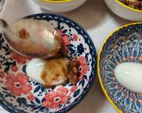 Foto langkah ke 5 dari resep Nasi Tim Ayam Jamur.