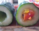 Foto del paso 6 de la receta: "Sushi" de pepino