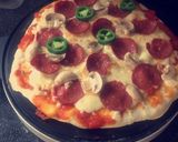 صورة لخطوة 7 من وصفة بيتزا بطريقتي 😍😋❤️