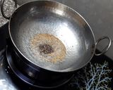 A picture of step 1 of Gathiya-tomato curry|moti sev -tamatar ki sabji.