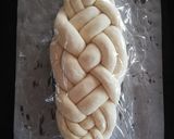 Foto del passaggio 5 della ricetta Treccia di pane al latticello a 6 capi, ricetta del riciclo 🌷