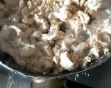 A picture of step 4 of Creamy Walnut Chicken.
