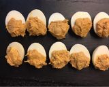 Foto del paso 4 de la receta Huevos rellenos con atún 🥚 🐟