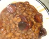 A picture of step 2 of Baked Beanie Wienie.