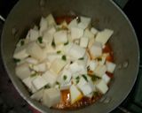 A picture of step 6 of Yam porridge.