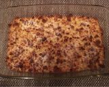 Kó-sza sütemény 🌞 (Kókuszos - szamócás morzsás süti 🥥🍓) recept fázis 9 fotója