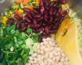 A picture of step 2 of Minestrone Soup.