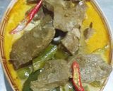 รูปขั้นตอนการทำที่ 7 ของ แกงกะทิตับหมูใส่มะเขือยาว