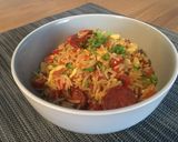 Kolbászos-tojásos sült rizs recept fázis 5 fotója