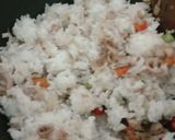 Foto langkah ke 3 dari resep Nasi goreng cumi daun jeruk.