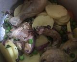 صورة لخطوة 2 من وصفة غراتان الخضر بالدجاج على طريقتي 😋