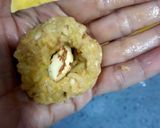 A picture of step 2 of Bottle Guard and Almonds koftas.