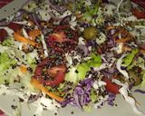 Foto del paso 2 de la receta: Ensalada fría con quinoa negra