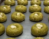 Foto langkah ke 5 dari resep Matcha Coconut Cheese Cookies.