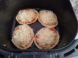 Mini pizzas de pollo en Freidora de aire o al Horno tú eliges