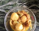 A picture of step 4 of Tinda (Indian  round gourd) masala.