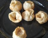 A picture of step 5 of "Fried Tandoori Momo".