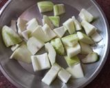 A picture of step 1 of Onion & Kairi chutney.