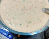 A picture of step 2 of Bread Uttapam.