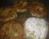 Foto del paso 11 de la receta: Tortitas de papa con atún acompañadas de arroz