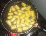 A picture of step 2 of Fried plantain.