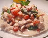 Foto del paso 5 de la receta: Linguinis de Zucchinis con pollo en crema de Yogur y parmesano