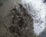A picture of step 1 of Kuttu ke chilla.
