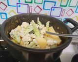 कुकर में बनी गोभी आलू की सब्जी(cooker se bni gobhi aloo ki sabzi recipe in hindi) रेसिपी चरण 2 फोटो