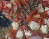 A picture of step 5 of Chicken macroni.