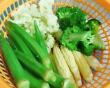 Hình bước làm 7 của món Kho quẹt chấm rau củ luộc