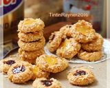 Foto langkah ke 9 dari resep Blueberry Lemon Thumbprint Cookies with Cheese Super nagih.