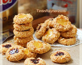 Foto langkah ke 9 dari resep Blueberry Lemon Thumbprint Cookies with Cheese Super nagih.
