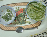A picture of step 3 of Cool Cucumber Salad.