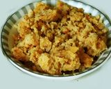 A picture of step 4 of Healthy banana flower paruppu /dal usili.