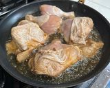 A picture of step 2 of Easy Chicken Afritada.