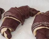 Foto del passaggio 5 della ricetta Cornetti bicolore