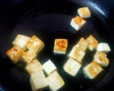 A picture of step 2 of Malai Matar Paneer.