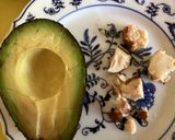 A picture of step 1 of California Farm Avocado Pit & Peel Tea.