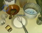 Foto langkah ke 2 dari resep Bubur Sumsum Biru Vanilla #KamisManis.