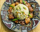 A picture of step 6 of Sesame honey chicken 🐓.