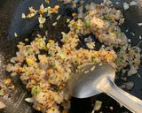 A picture of step 3 of Barley upma.